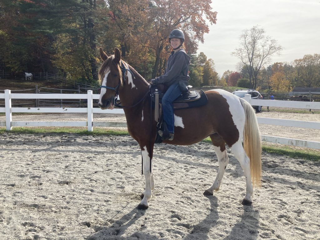 Comfort for horse and rider. If you aren't comfortable in the saddle, then your horse isn't comfortable wearing the saddle.